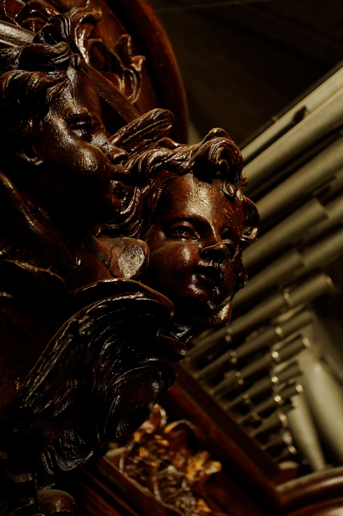 Grand-Orgue de Notre-Dame : sculptures de plus de 4 siècles !